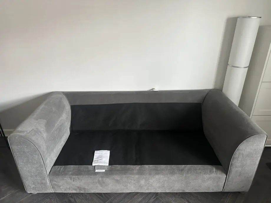 Sofa Club Chelsea range - 3 Seater Graphite with foot stool - 2 Seater Silver