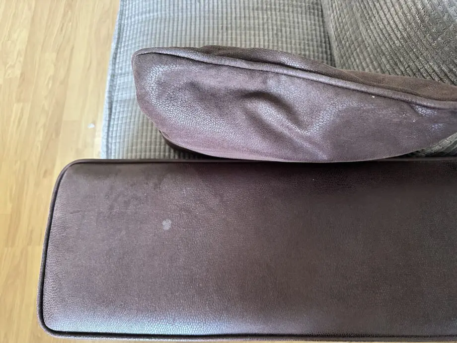 Chocolate Brown 2 seater sofa