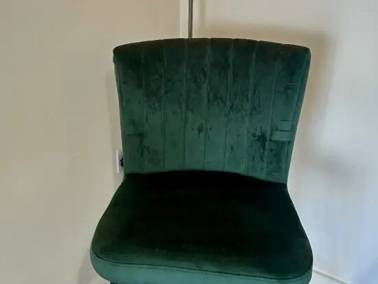 Dunelm Emerald Green Chair Stool