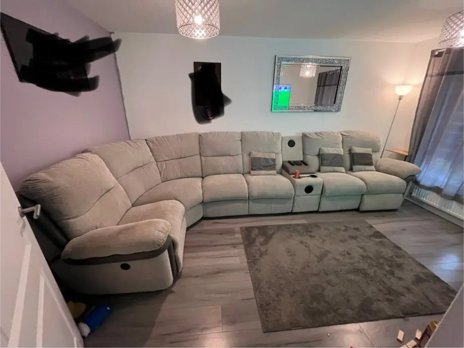 ScS Nevada lazy boy corner power recliner sofa