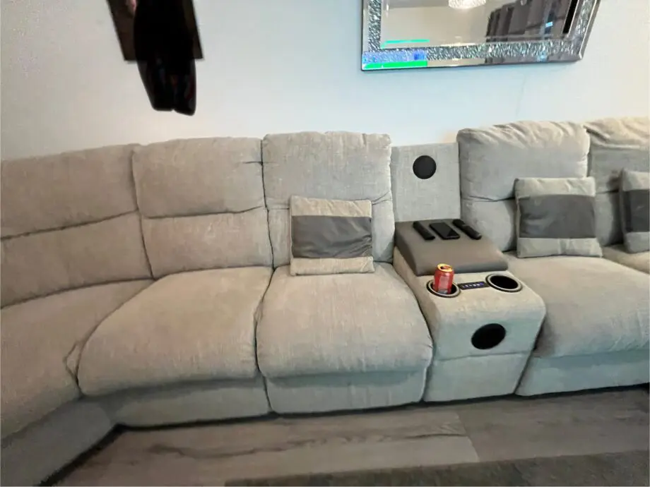 ScS Nevada lazy boy corner power recliner sofa