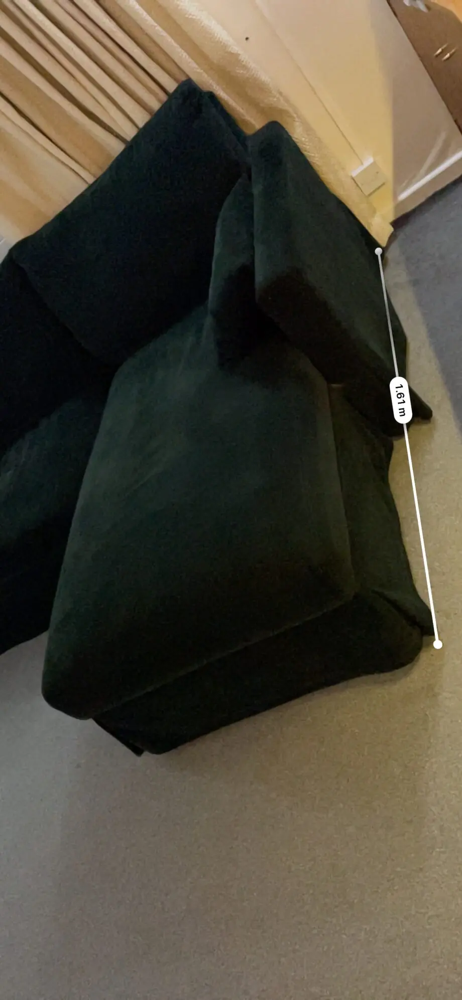 Hyltrap IKEA 3 seater sofa with chaise lounge