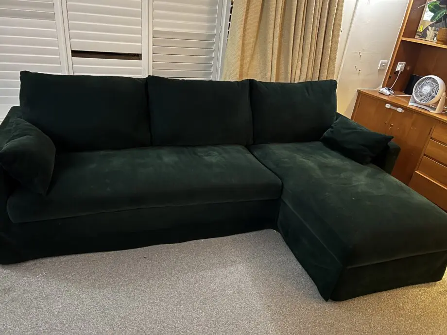 Hyltrap IKEA 3 seater sofa with chaise lounge