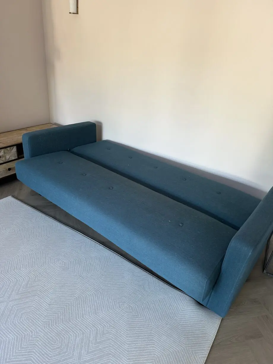 Made Blue click Clack Sofa bed