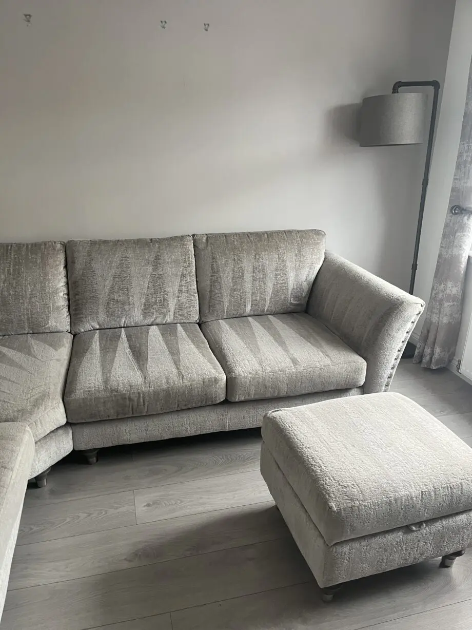 DFS Lawrie Corner Sofa (2 corner 1) with Storage Footstool