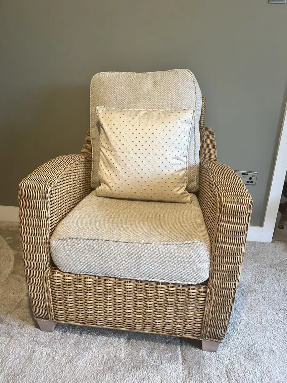 Armchair - Wood & Cane super comfortable Armchair