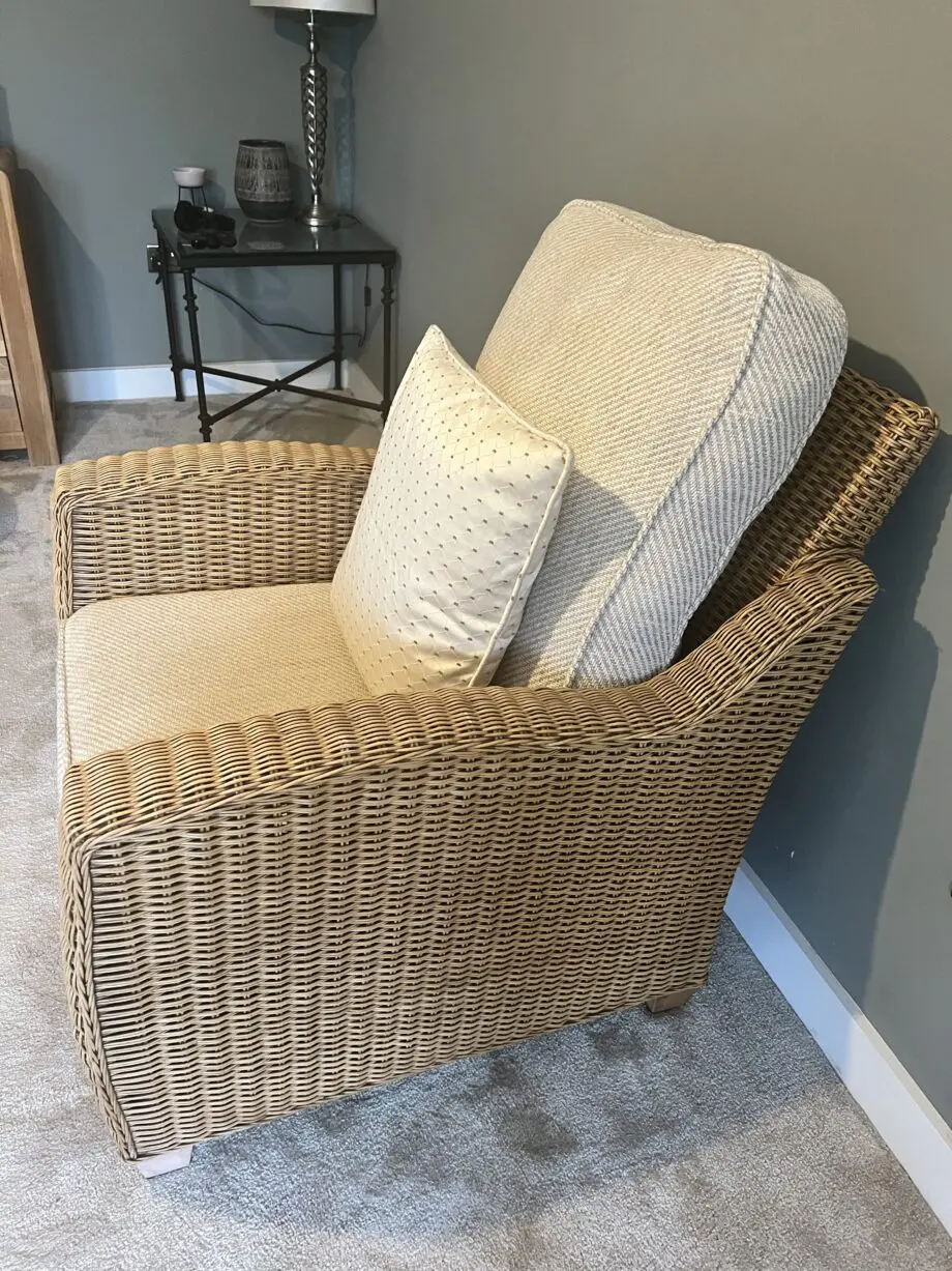 Armchair - Wood & Cane super comfortable Armchair