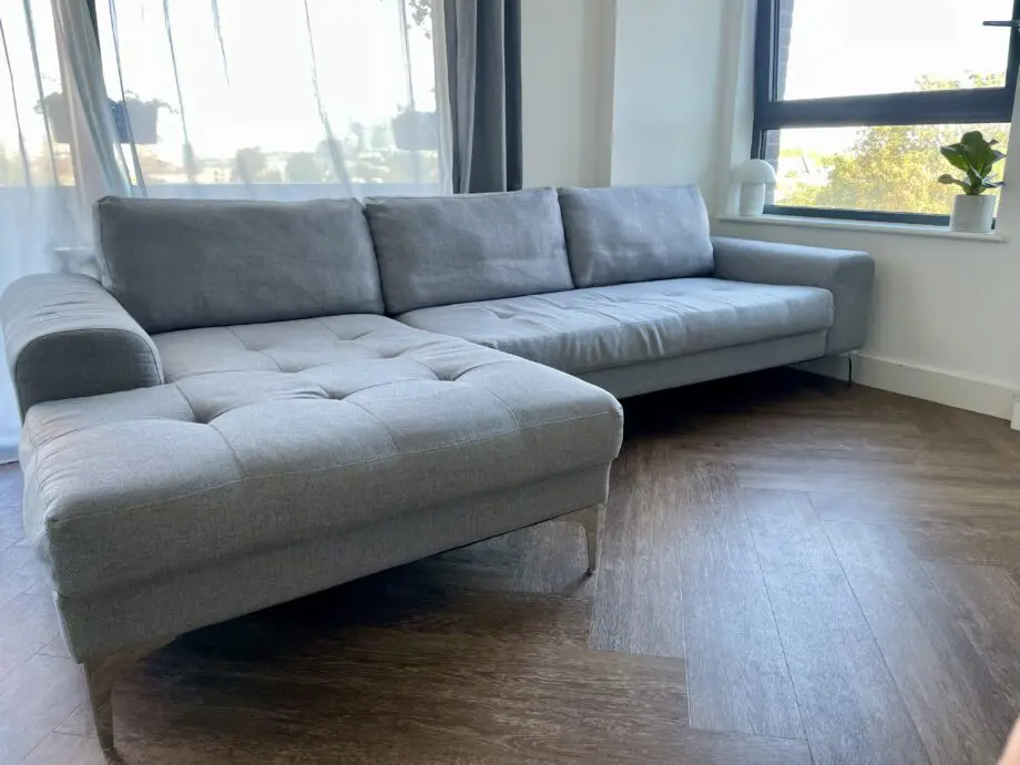 Made Grey 'Vittorio' Corner Chaise Sofa