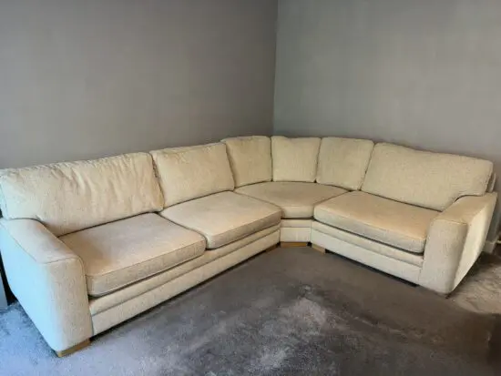 Eden Stone Right Hand Facing Corner Sofa