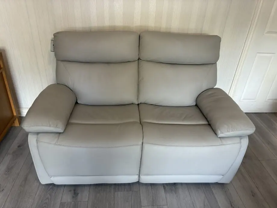Lucca Beige/Oatmeal 2 seater sofa