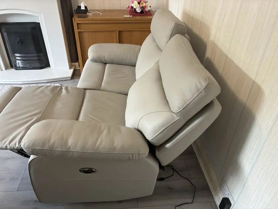 Lucca Beige/Oatmeal 2 seater sofa