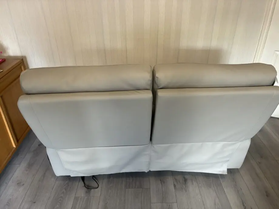 Lucca Beige/Oatmeal 2 seater sofa