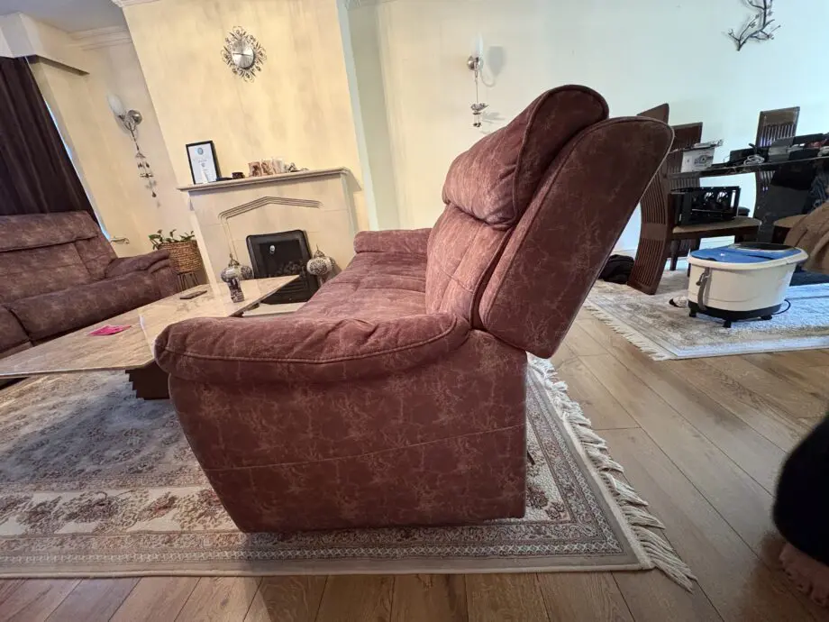 SCS Brown Marble Sofa Set