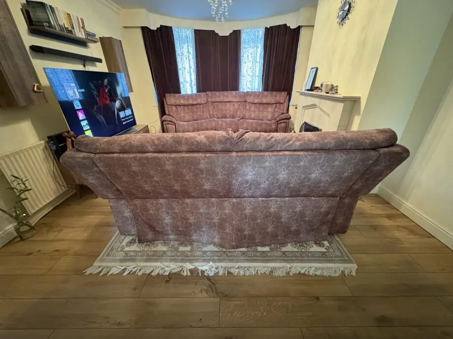 SCS Brown Marble Sofa Set