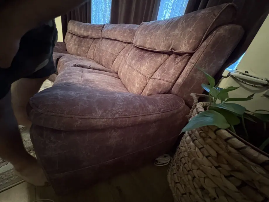 SCS Brown Marble Sofa Set
