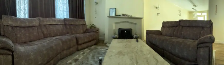 SCS Brown Marble Sofa Set