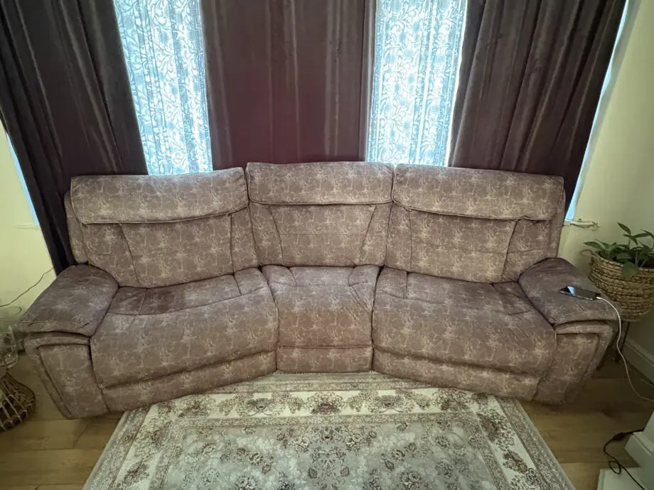 SCS Brown Marble Sofa Set