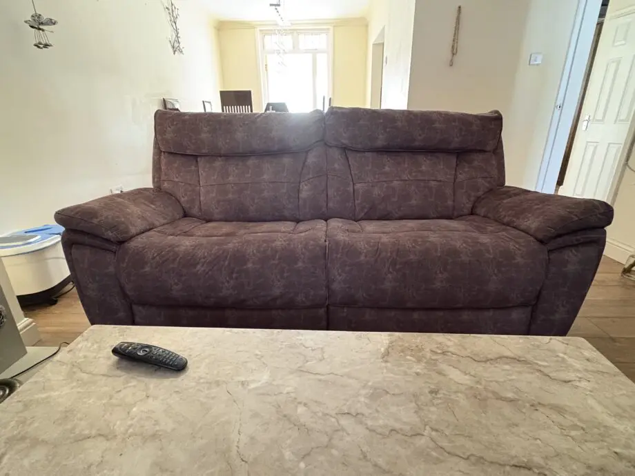 SCS Brown Marble Sofa Set