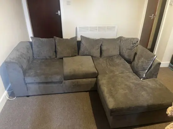 Gray sofa