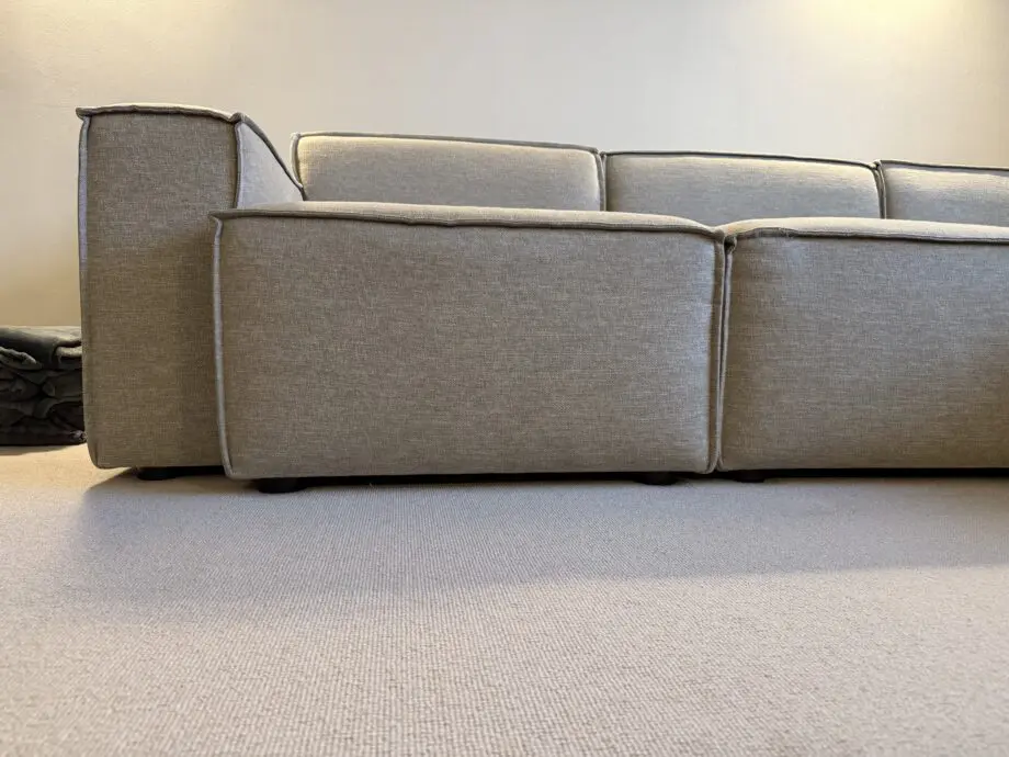 Swyft Model 3 Corner Sofa with x2 Model 3 Ottoman.