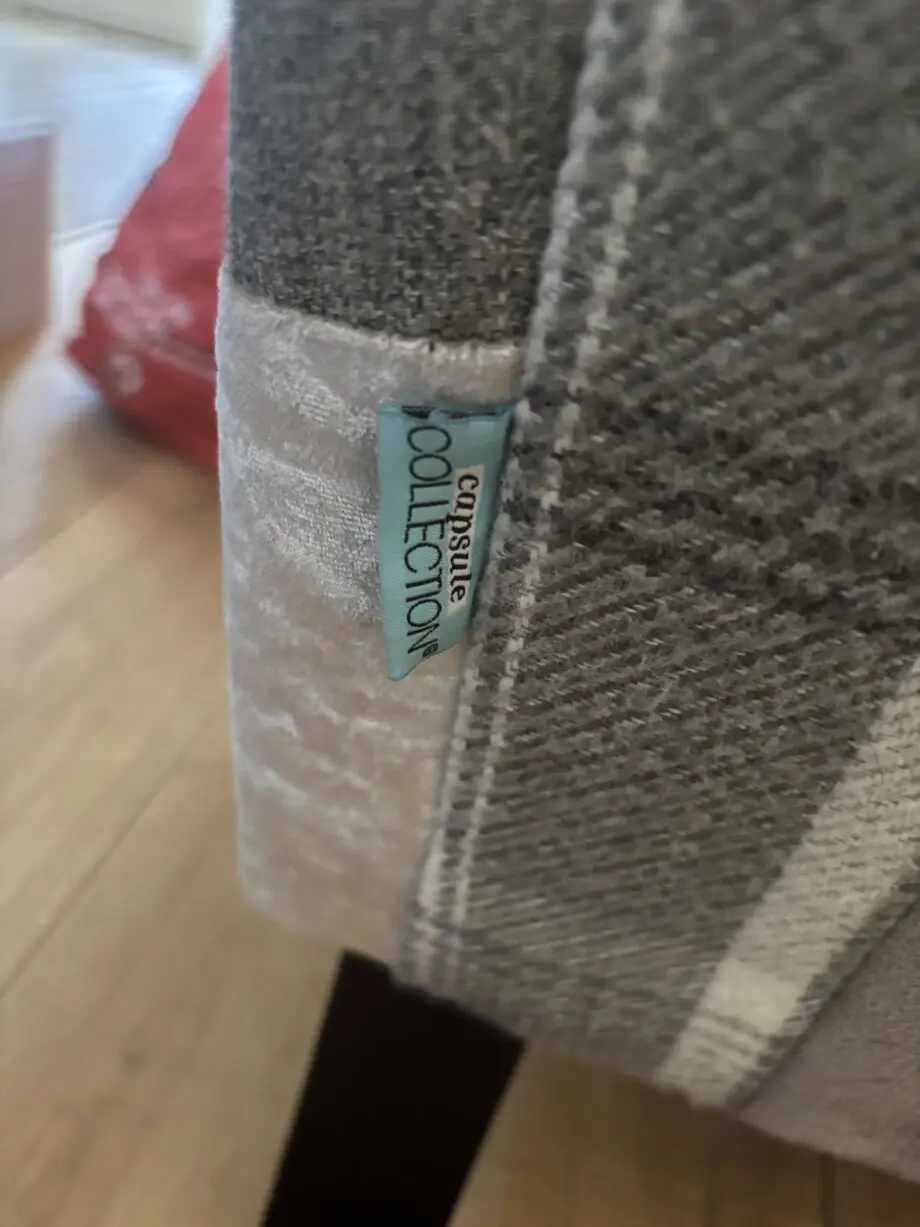 DFS patchwork grey sofa capsule collection