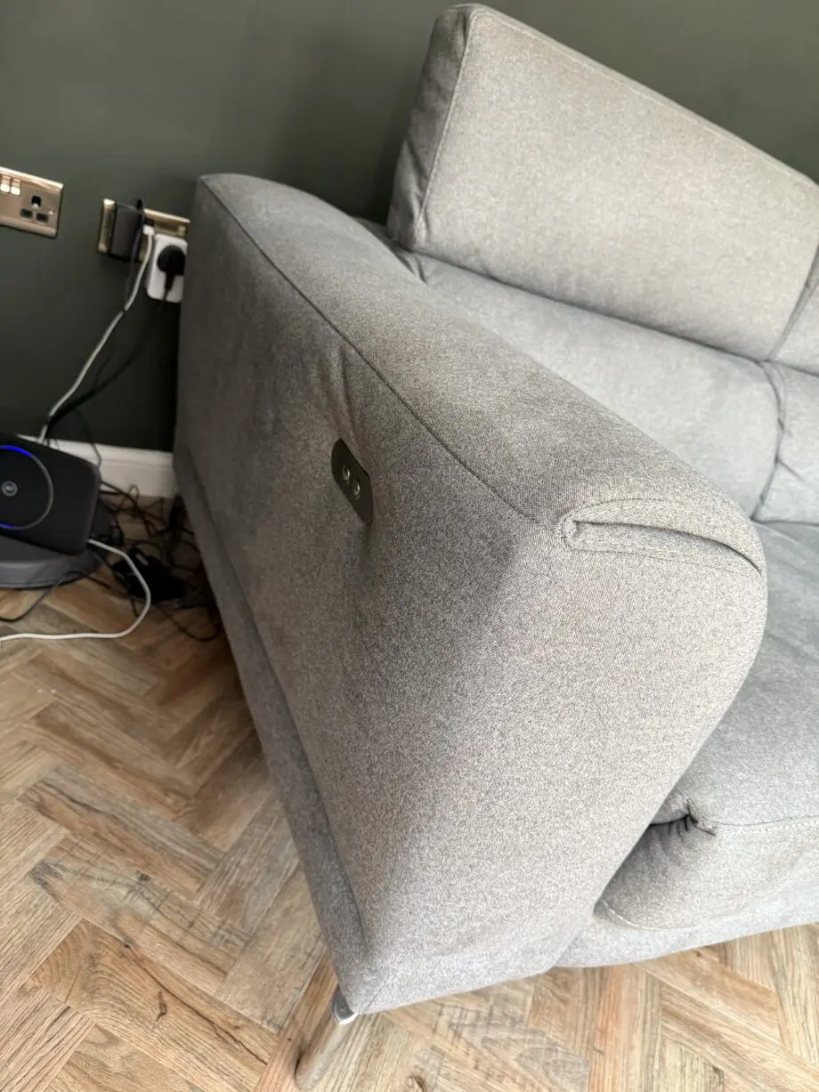 DFS Grey Recliner Corner Sofa