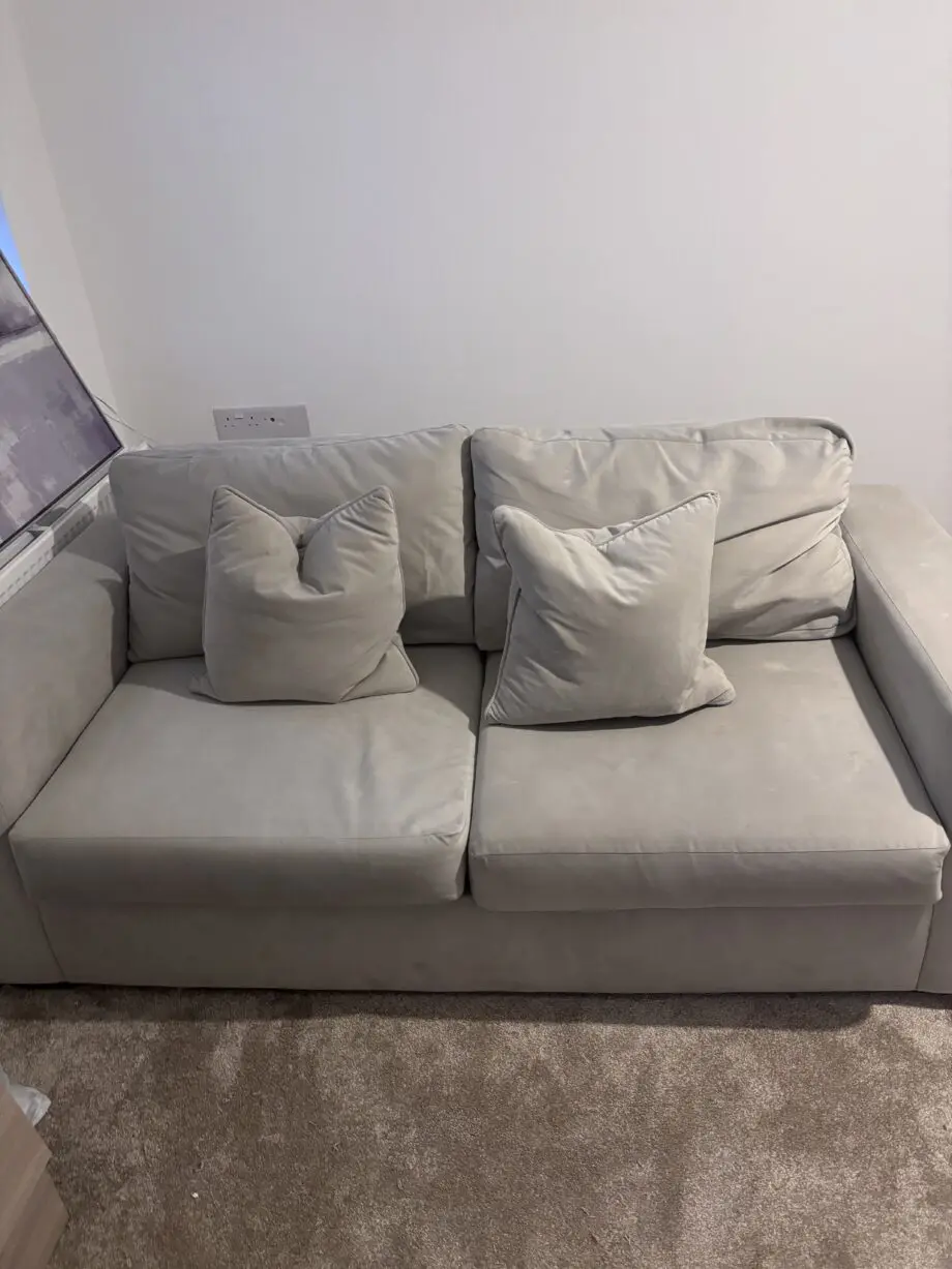 Rowen homes Olivia smoke grey medium sofa