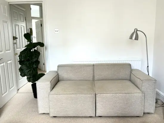 Grey Swyft (Premium Brand) 2 Seater Sofa