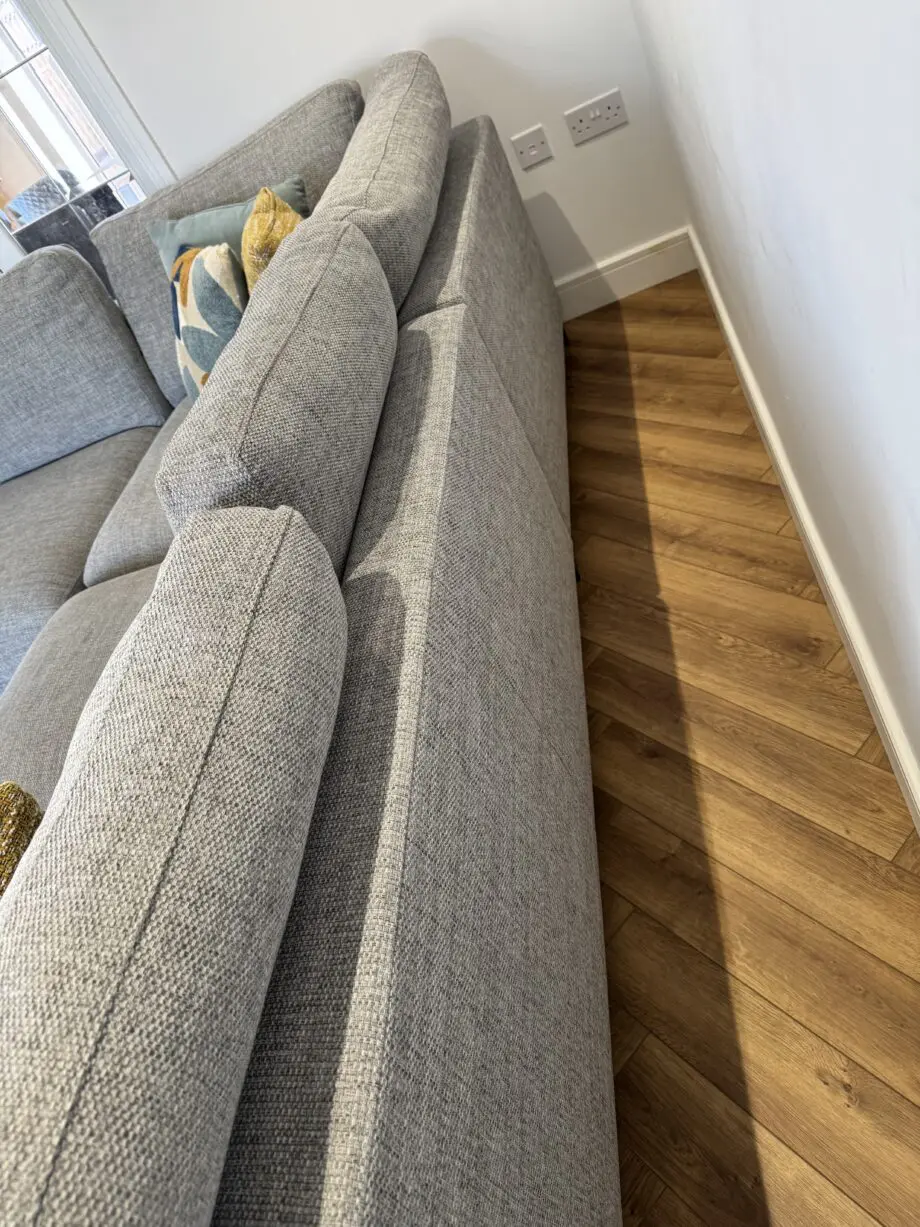 DFS Grey/Silver Euphoria Corner Sofa
