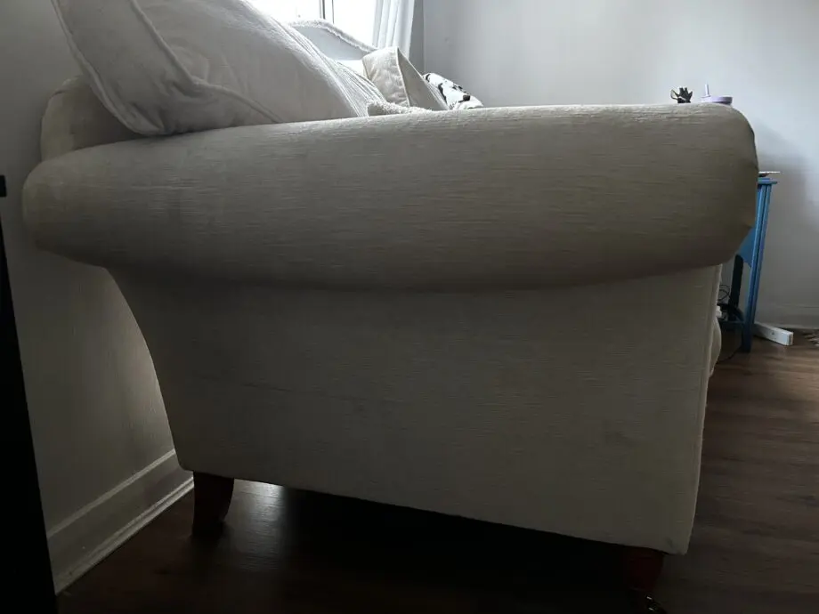 Vintage Laura Ashley Cream Sofa