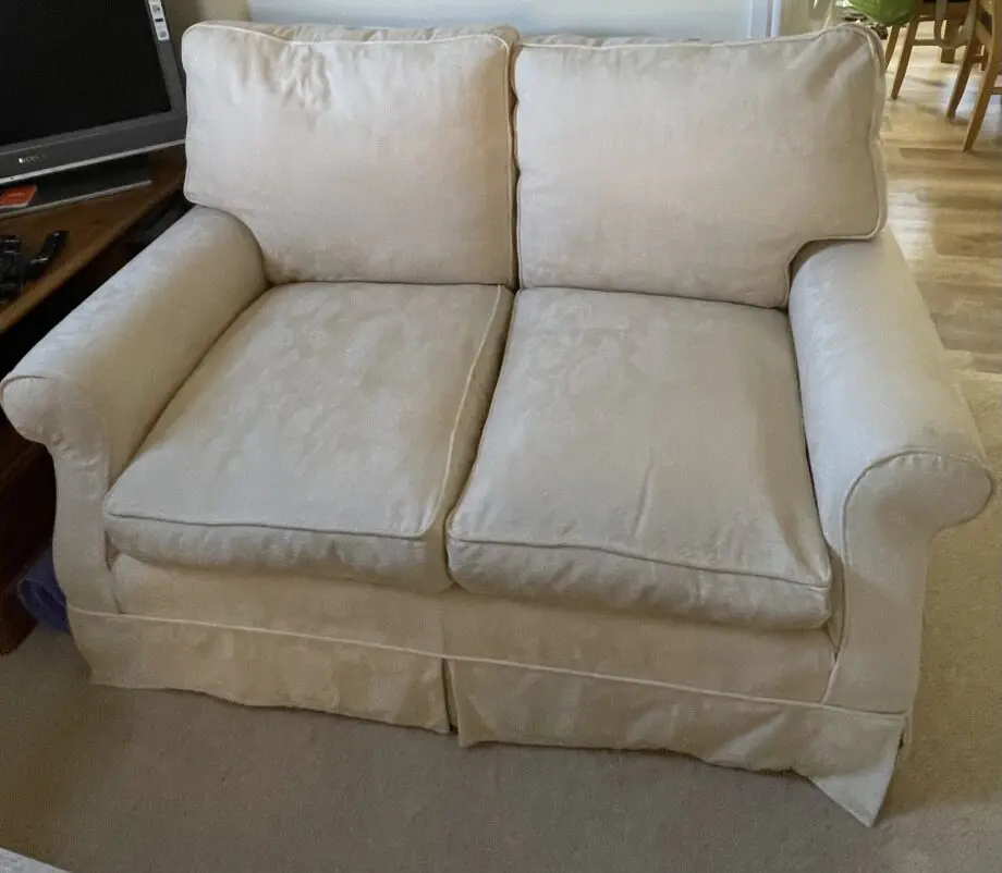 Fabric 2 seater sofa (2)