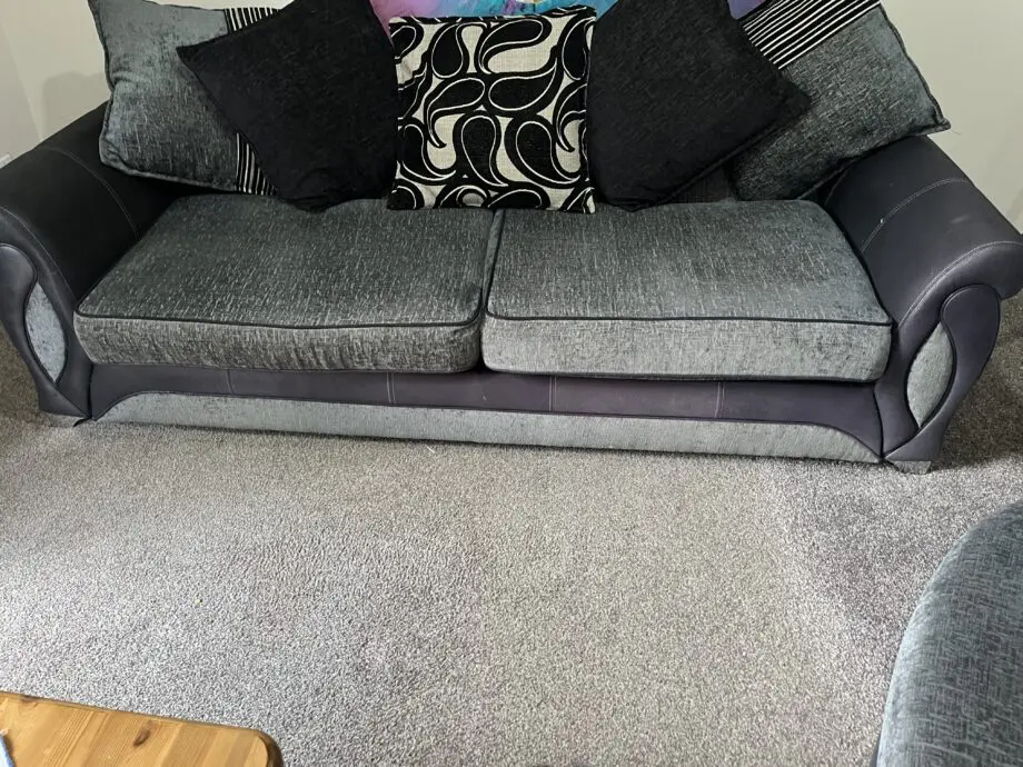 4 seater scatter cushion sofa and snug cgair
