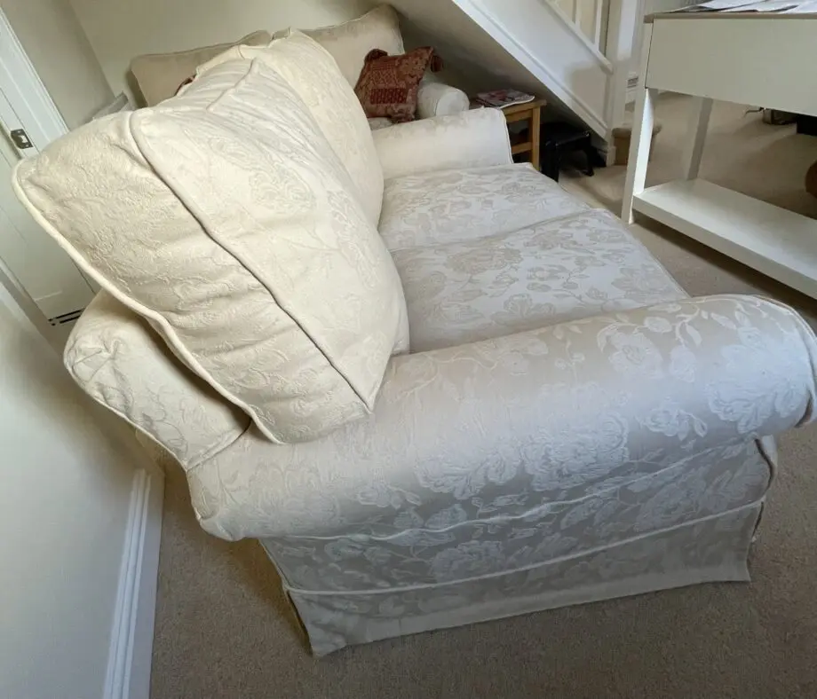 Fabric 2 seater sofa (2)