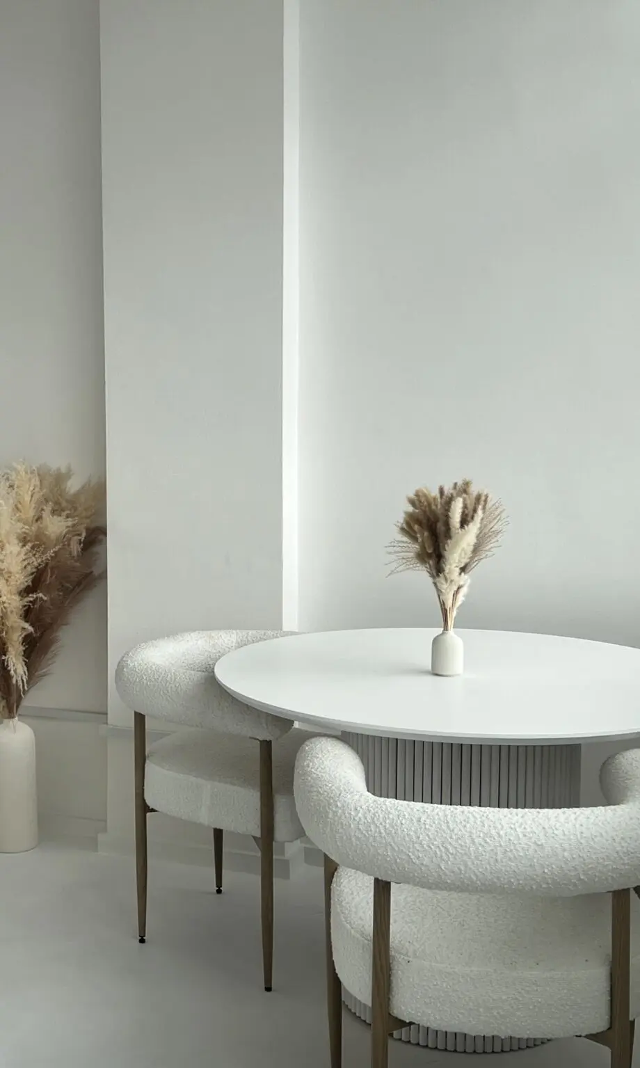 Beige arms chair