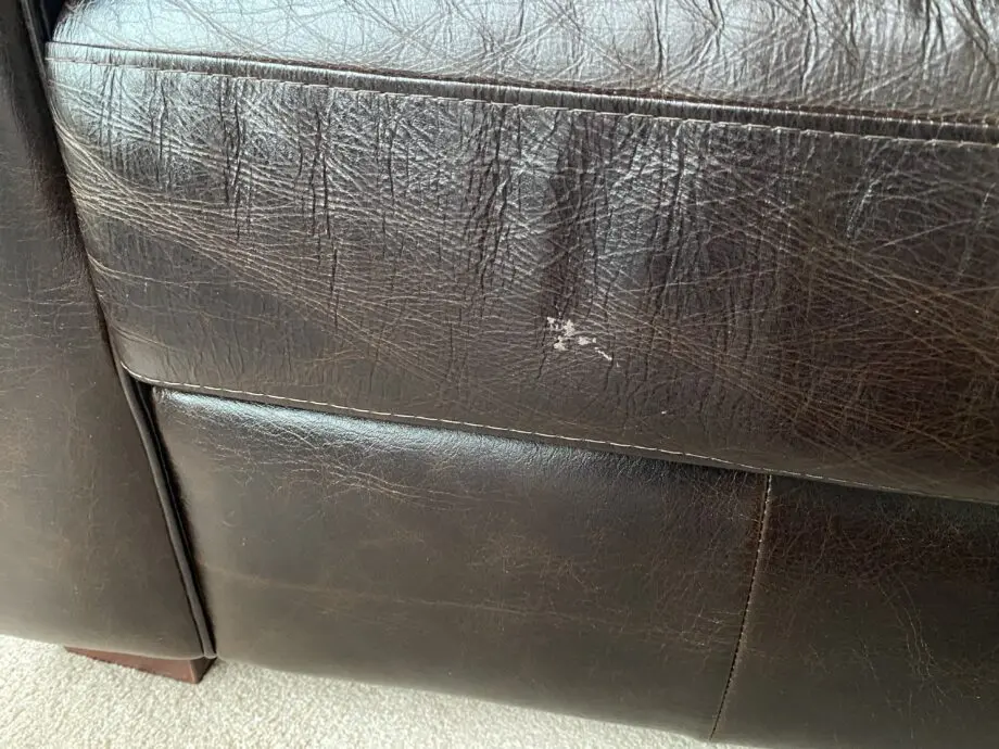 Salisbury 2 seater leather sofa chocolate brown