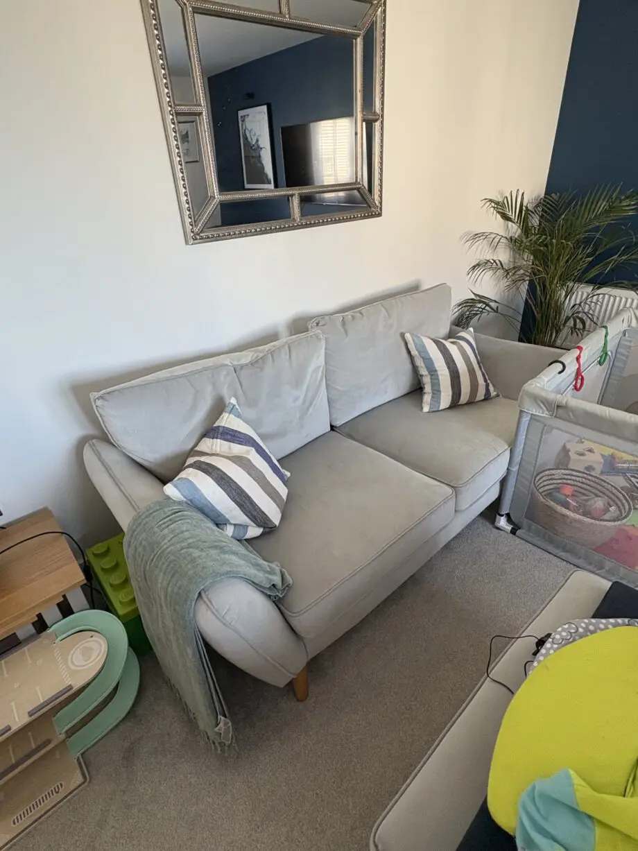 SCS light grey full sofa set