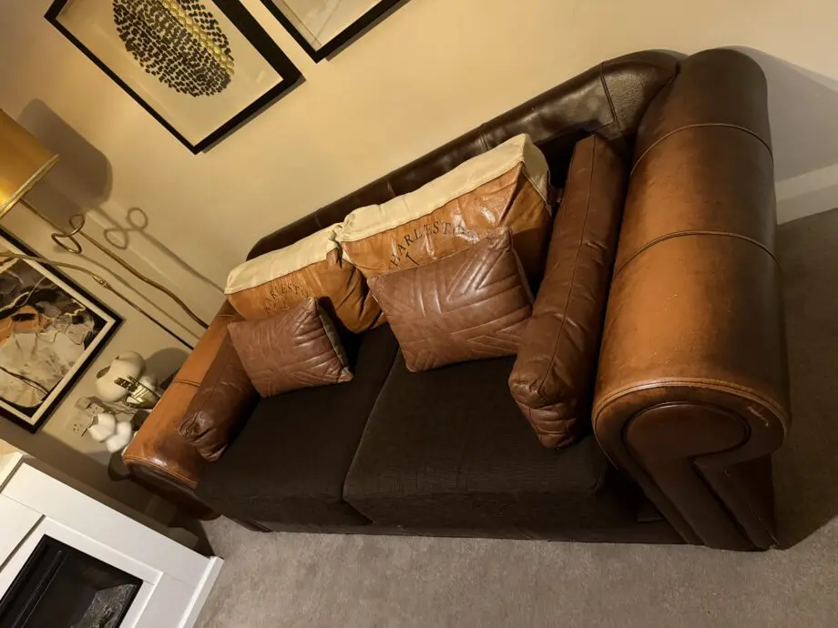 Harveys brown 3 seater sofa