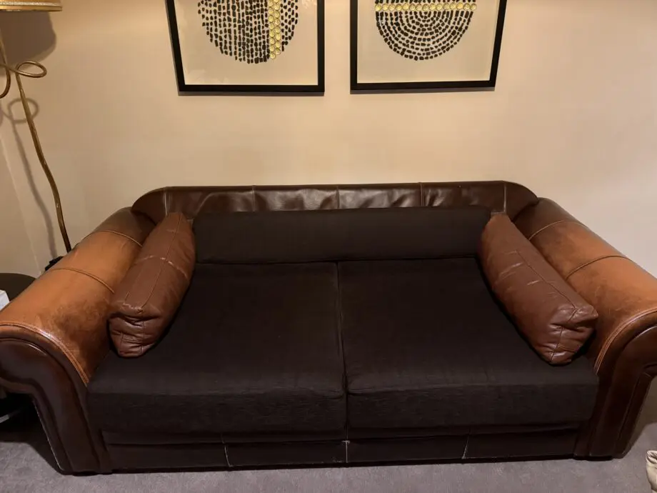 Harveys brown 3 seater sofa