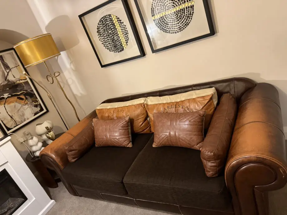 Harveys brown 3 seater sofa