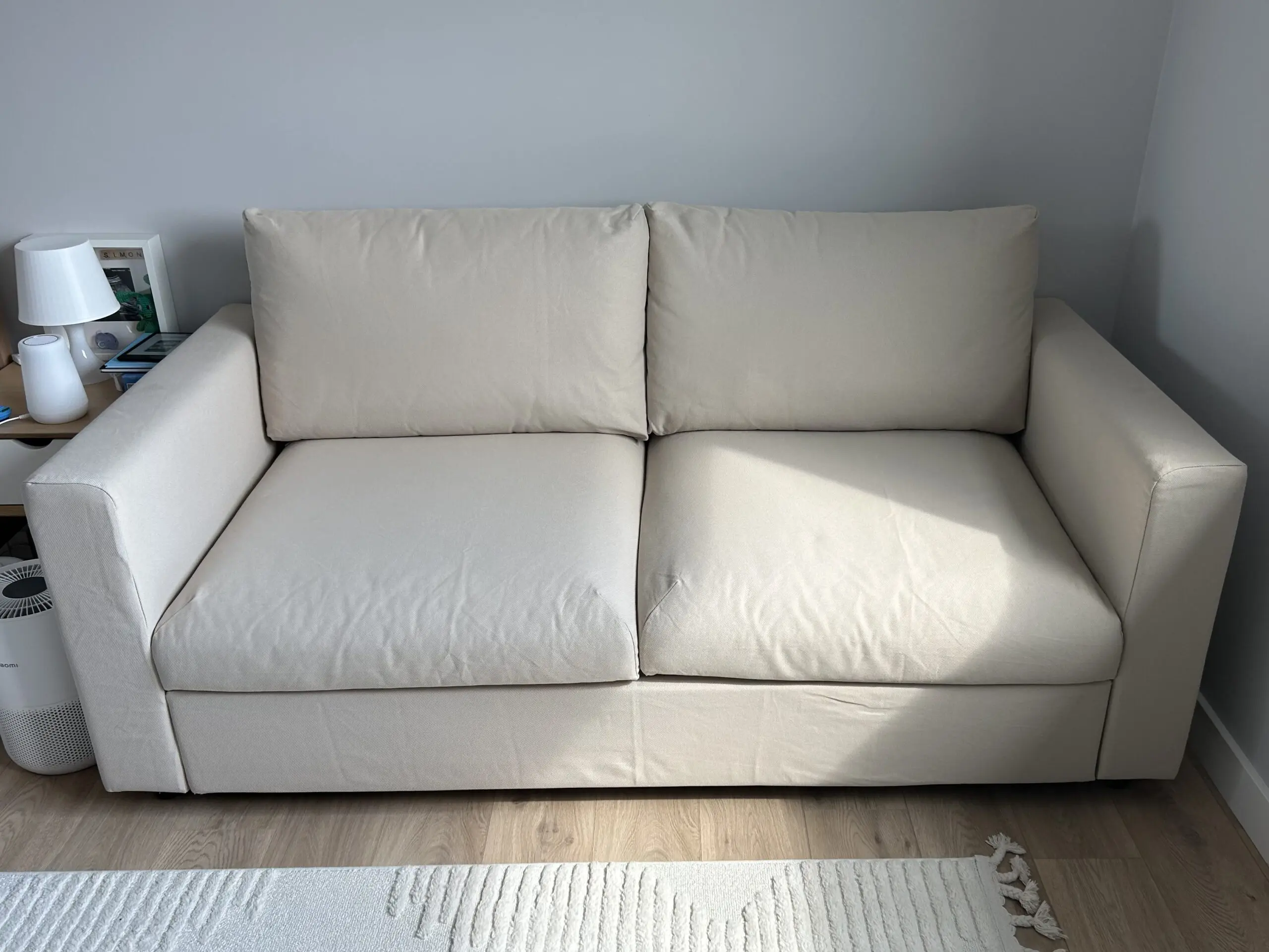 IKEA VIMLE 2-seat sofa-bed, Hallarp beige – Sofalistic The Sofa