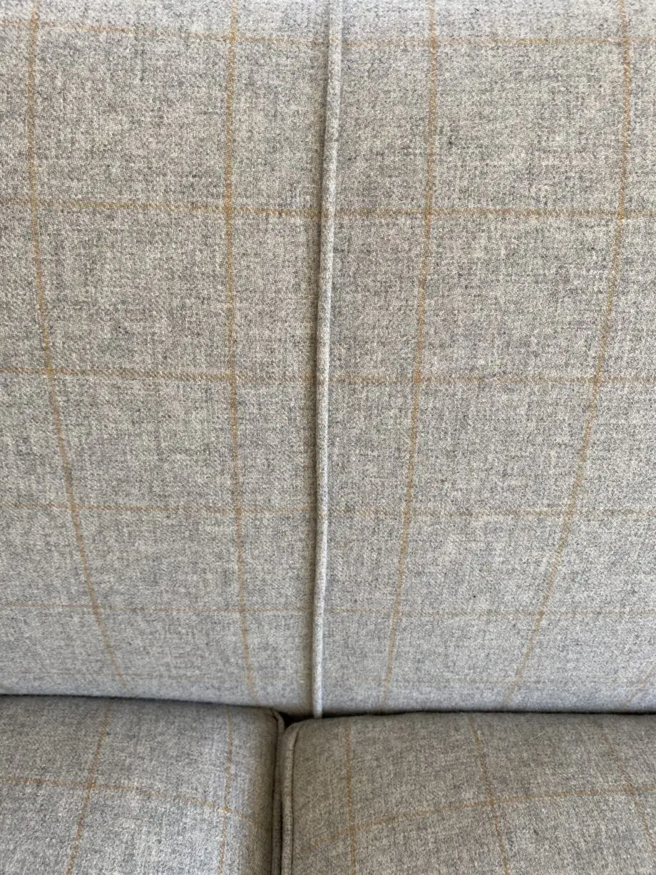 Excellent wool upholstered large sofa