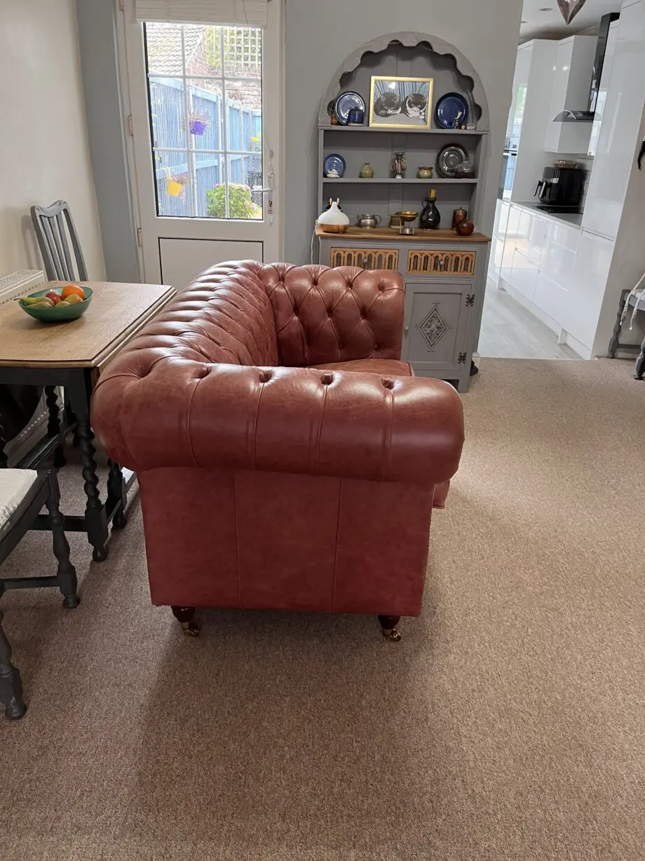 Classic Leather Chesterfield