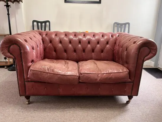 Classic Leather Chesterfield
