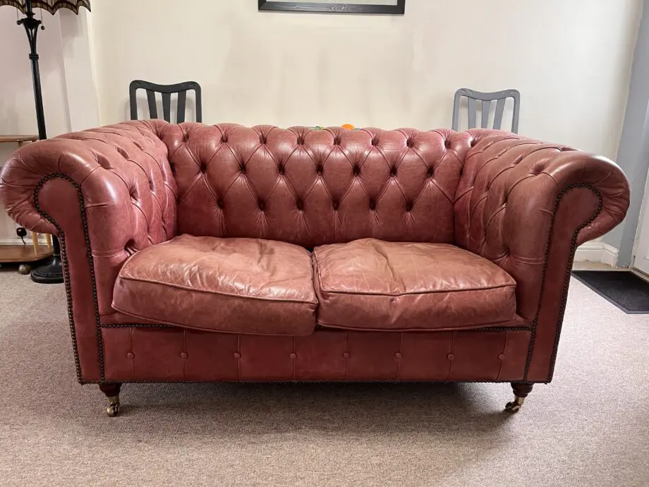 Classic Leather Chesterfield