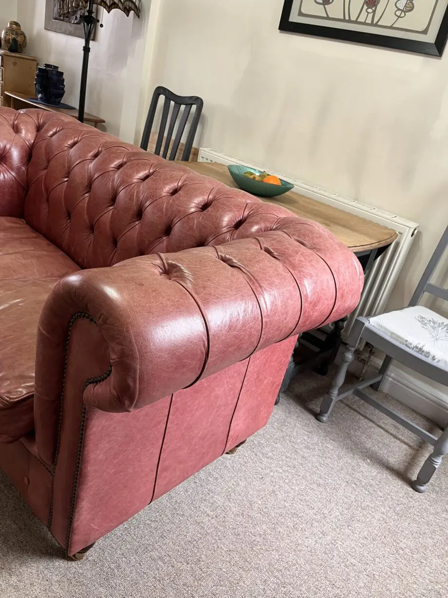 Classic Leather Chesterfield