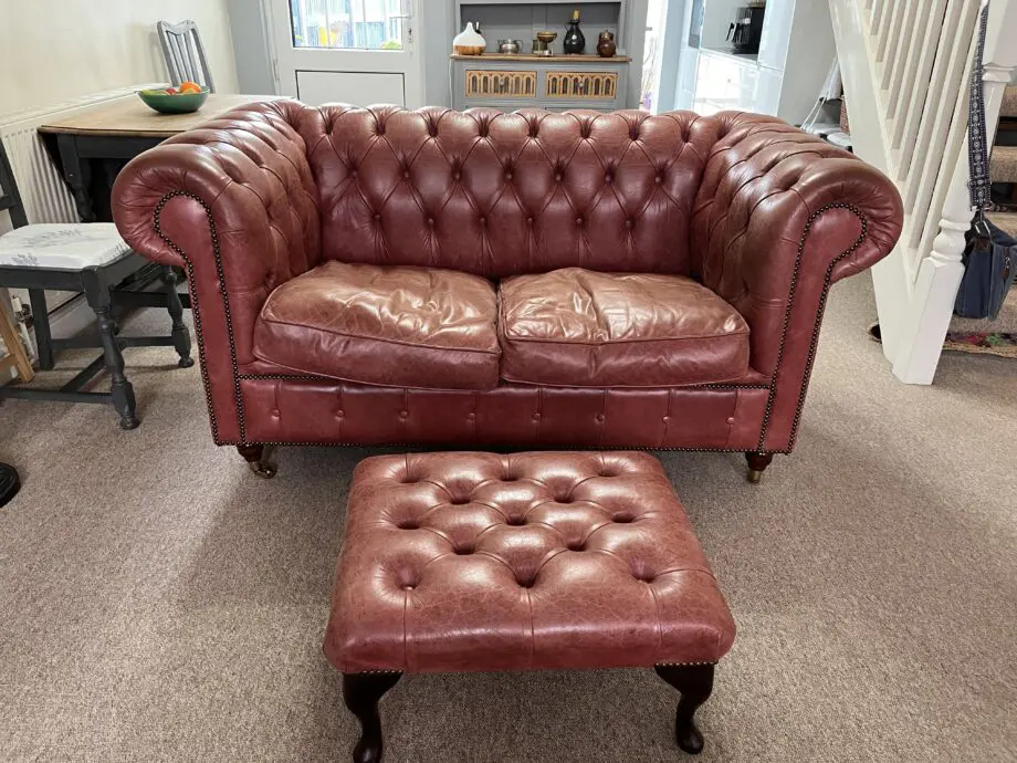 Classic Leather Chesterfield