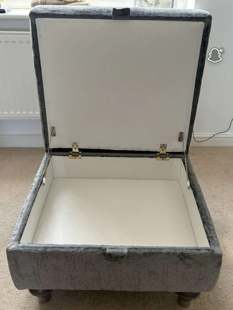Immaculate condition Nick Scali 3 seater sofabed with footstool