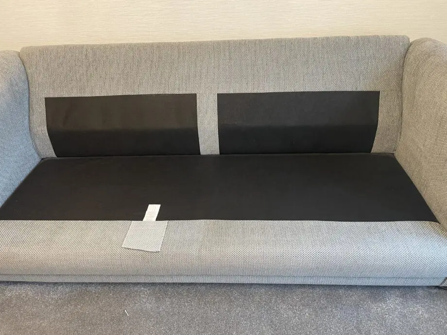 Laura Ashley Grey Sofa & Snuggle Chair