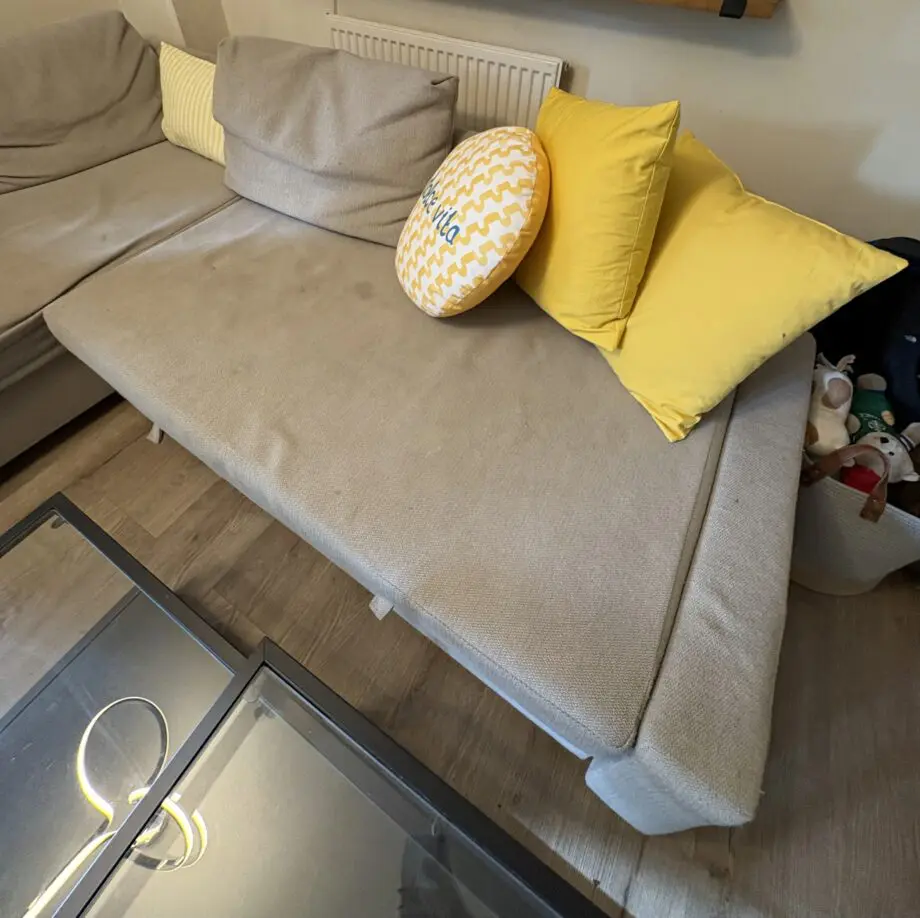 IKEA FRIHETEN corner sofa-bed (with storage)