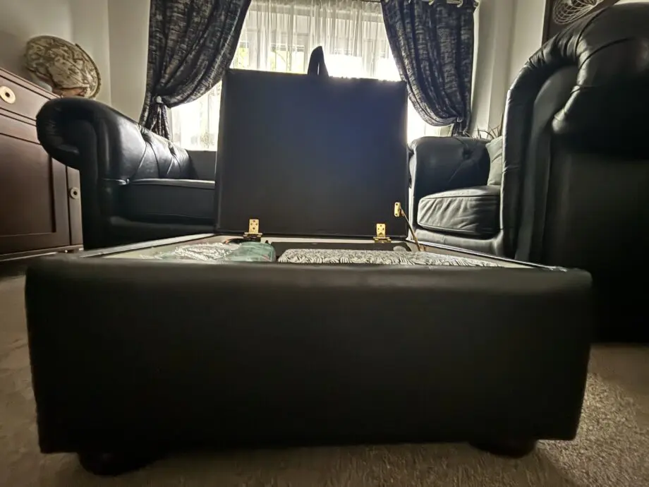 Armchairs and footstool , sold separately if needed